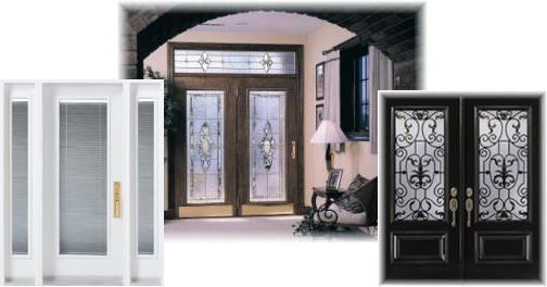 Steel entrance doors